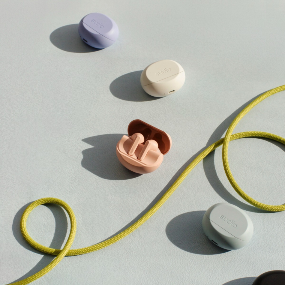 Auriculares inalambricos SUDIO A3 PRO Con ANC Rosa