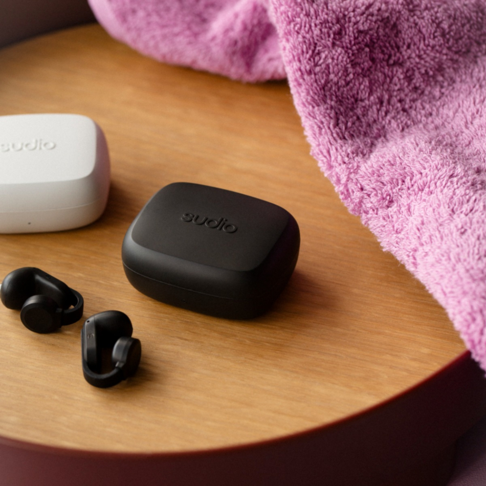 Auriculares de conduccion osea inalambricos SUDIO B3 Negro