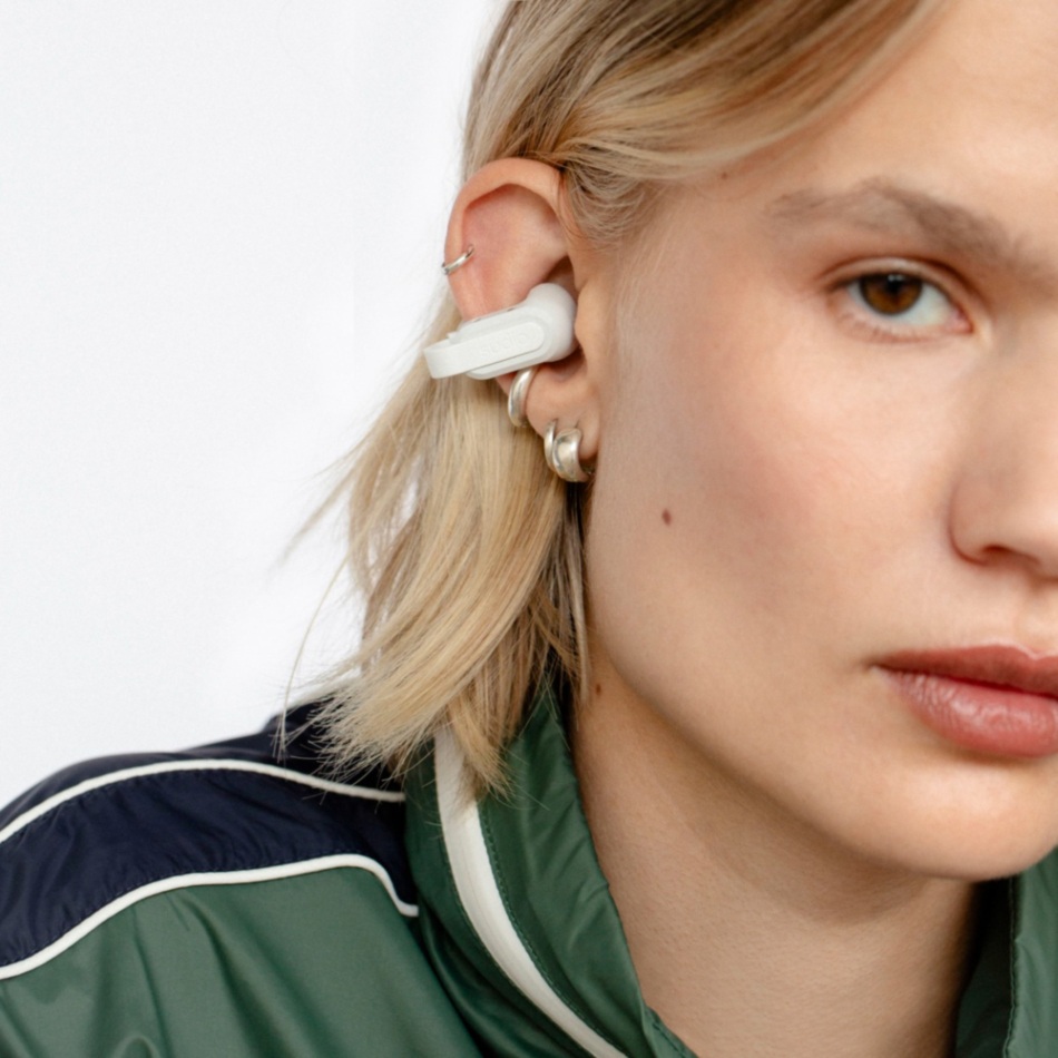 Auriculares de conduccion osea inalambricos SUDIO B3 Blanco