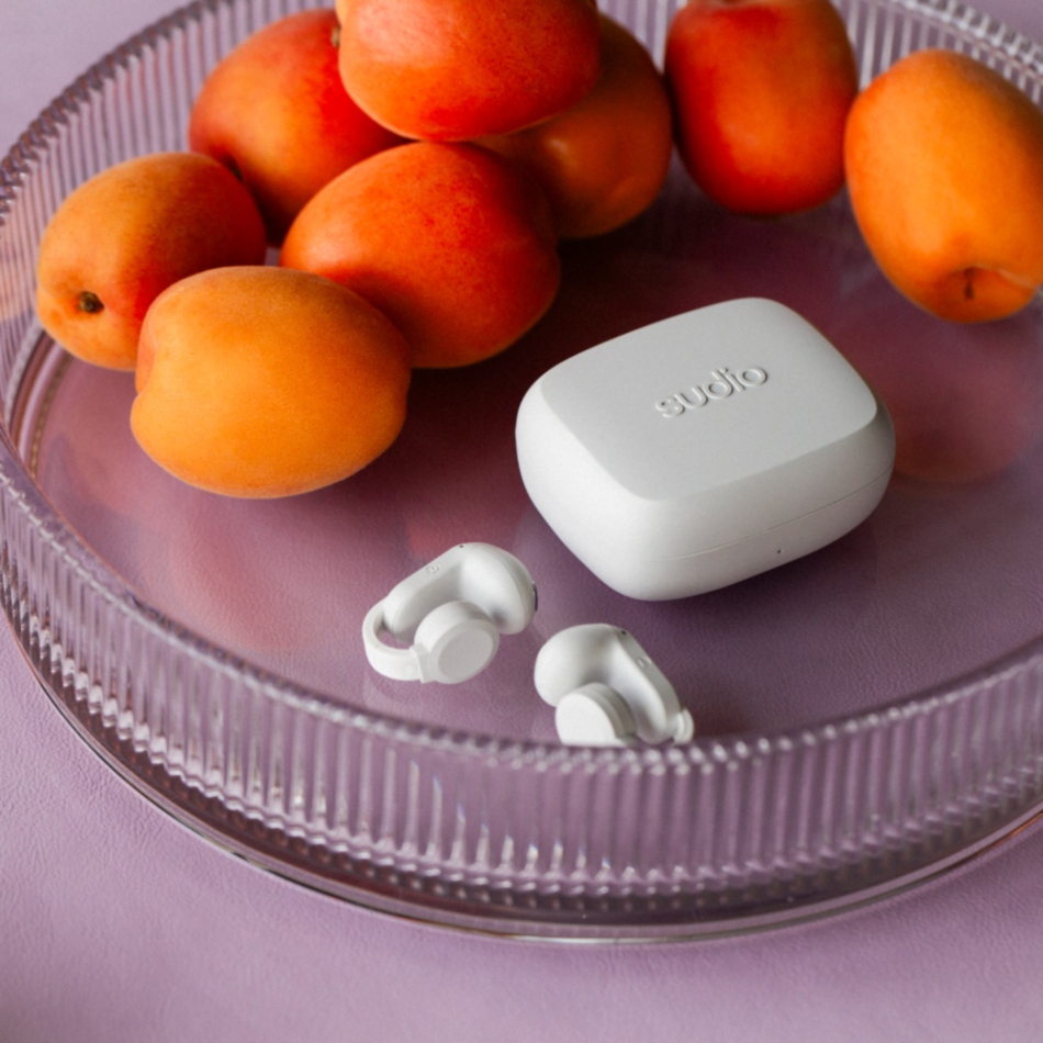 Auriculares de conduccion osea inalambricos SUDIO B3 Blanco