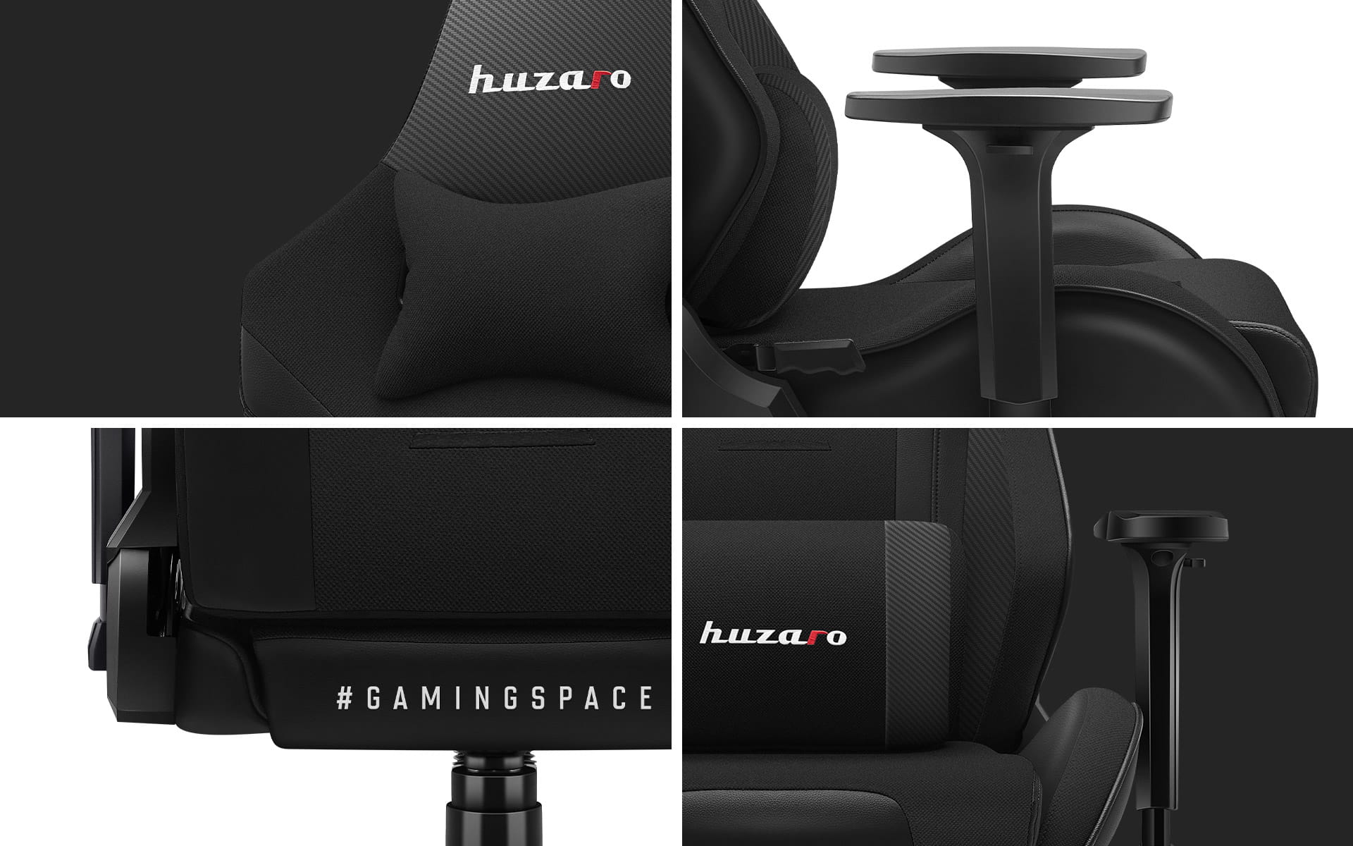 SILLA GAMING HUZARO HZ-FORCE 7.6 BLACK