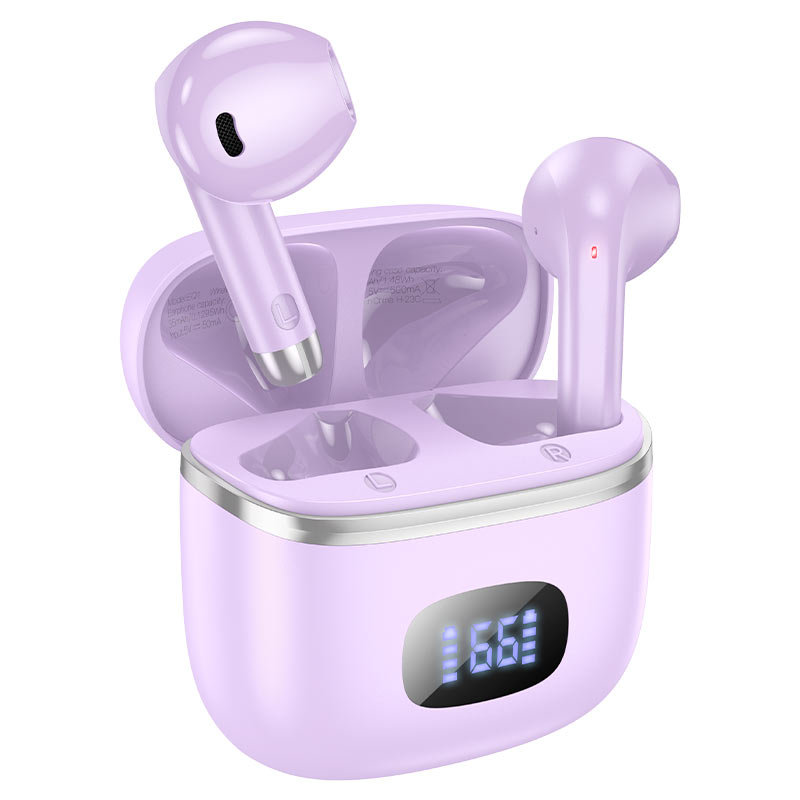 Auriculares Inalambricos HOCO EQ1 MUSIC GUIDE TWS PURPLE