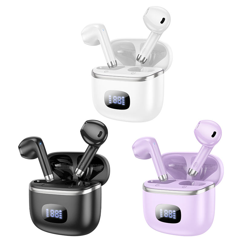 Auriculares Inalambricos HOCO EQ1 MUSIC GUIDE TWS PURPLE