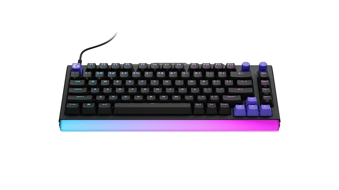 Teclado Logitech G512 X 75 RGB Mecanico US QWERTY Negro