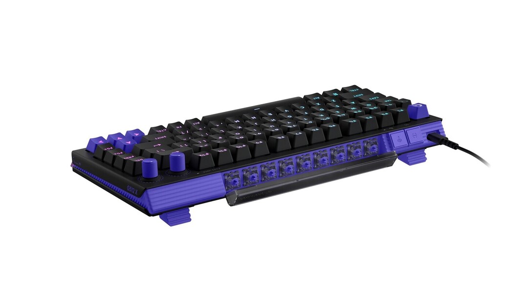 Teclado Logitech G512 X 75 RGB Mecanico US QWERTY Negro