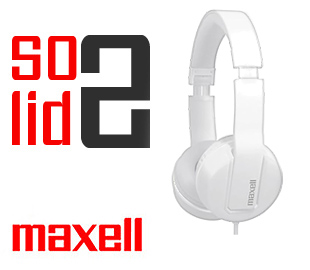 MAXELL 347293 SMS-10 SOLID 2 HEADPHONES BLANCO (D)