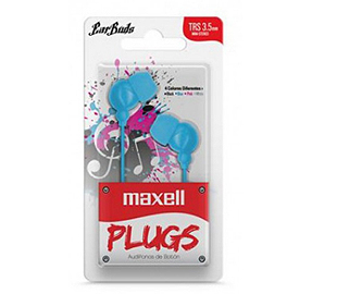 MAXELL 347170 IN-225 BLUE EARPHONES PLUGS