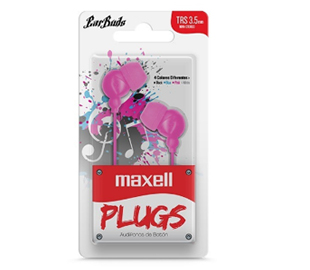 MAXELL 347171 IN-225 PINK EARPHONES PLUGS