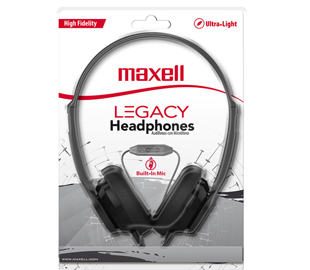 MAXELL 348109 HP-360 LEGACY HEADPHONES NEGRO (D)