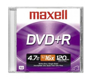 MAXELL 639020 DVD+R SLIM