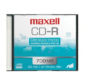 MAXELL 648290 CDR SLIM