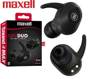 MAXELL 348481 348481 EARPHONES EB-BTMINI DUO TWS BLK