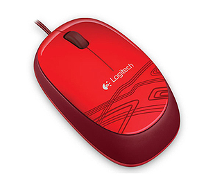 LOGITECH 910-002959 MOUSE M105 ROJO