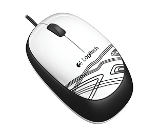 LOGITECH 910-003138 MOUSE M105 BLANCO