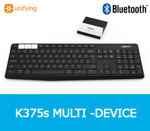 LOGITECH 920-008166 TECLADO K375 INALAMBRICO MULTI-DEVICE