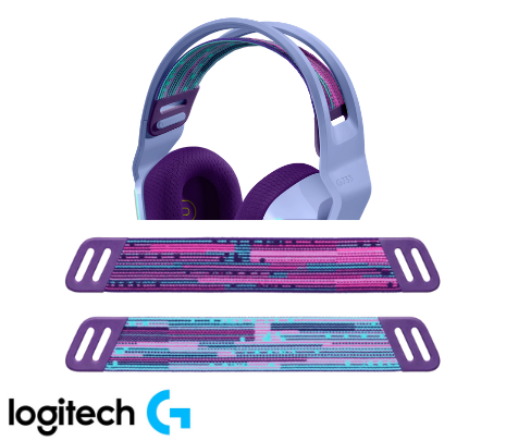 BANDA PARA AURICULARES LOGITECH G733 GAMING ROSA