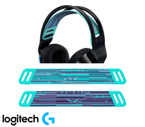 BANDA PARA AURICULARES LOGITECH G733 GAMING MINT