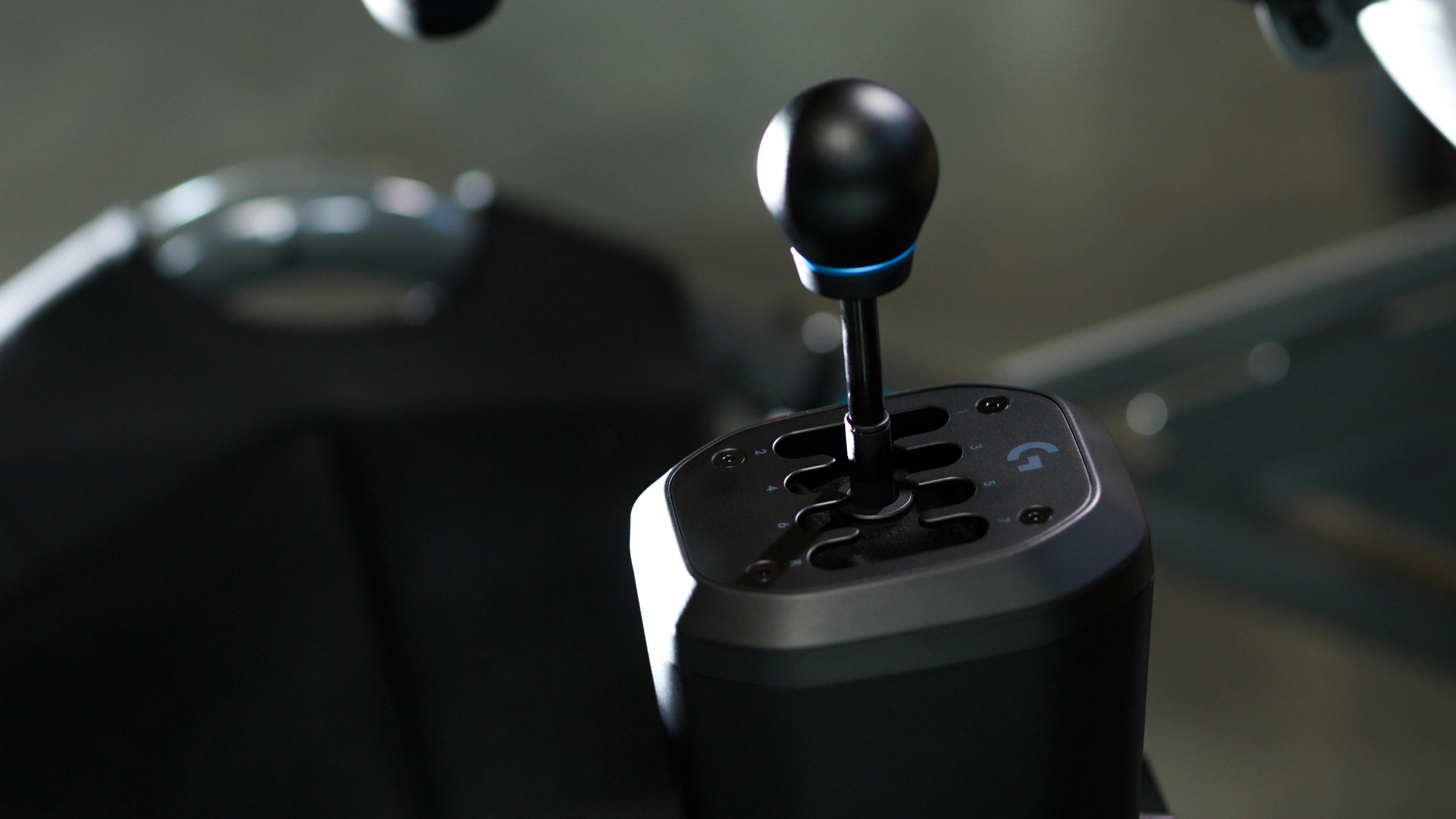Palanca Logitech RS H-Shifter 7+R Speed Shifter USB