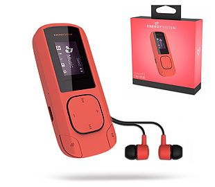 ENERGY SISTEM 426485 MP3 CLIP CORAL 8GB