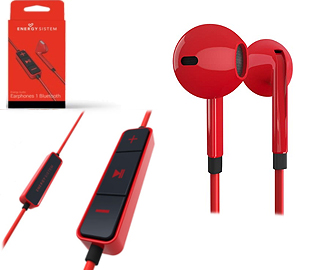 ENERGY SISTEM 428410 EARPHONES 1 BLUETOOTH RED