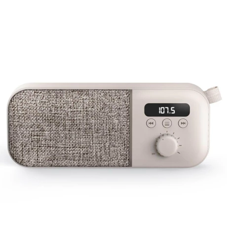 RADIO ENERGY SISTEM FABRIC BOX CREMA