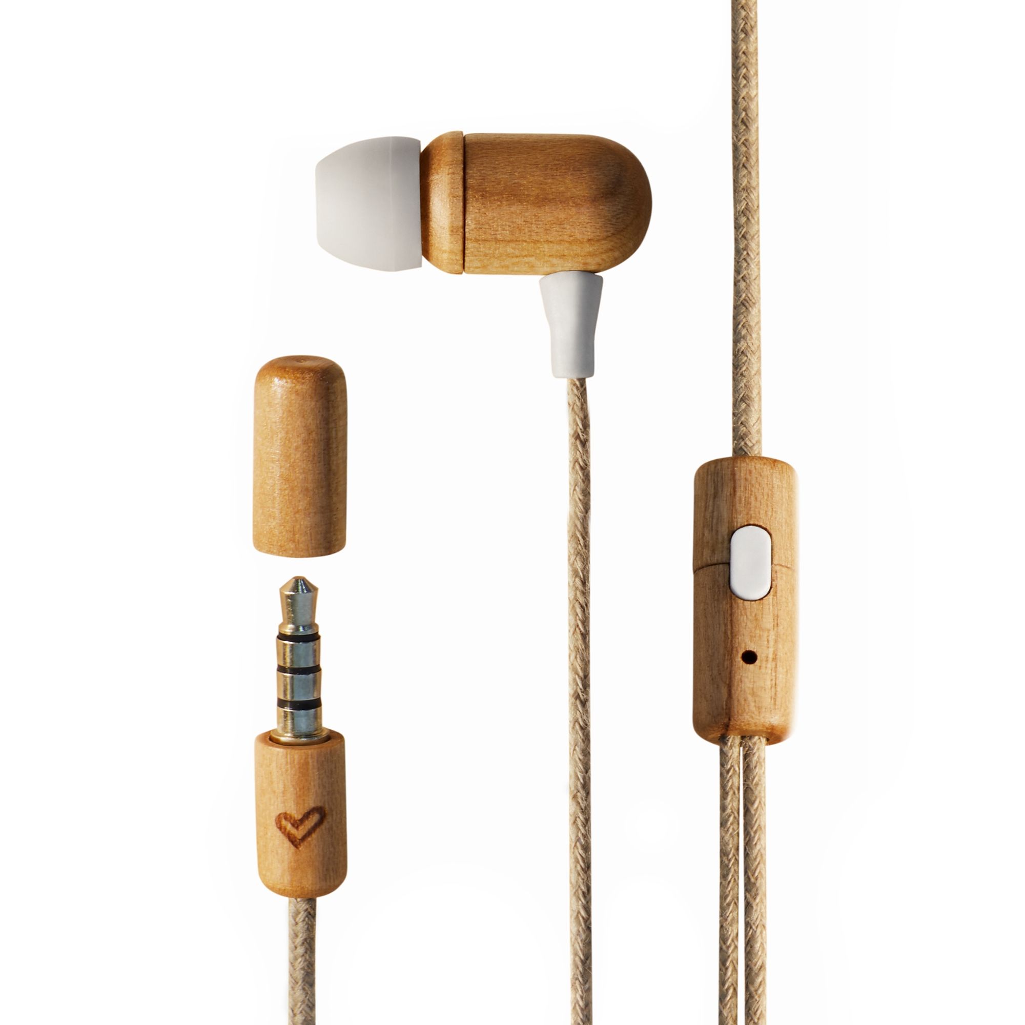 ENERGY SISTEM 450428 EARPHONE ECO CHERRY WOOD C/MIC 3.5MM