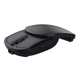 Mouse Plegable Inalambrico TRUST 25733 Zylo USB-C Compacto