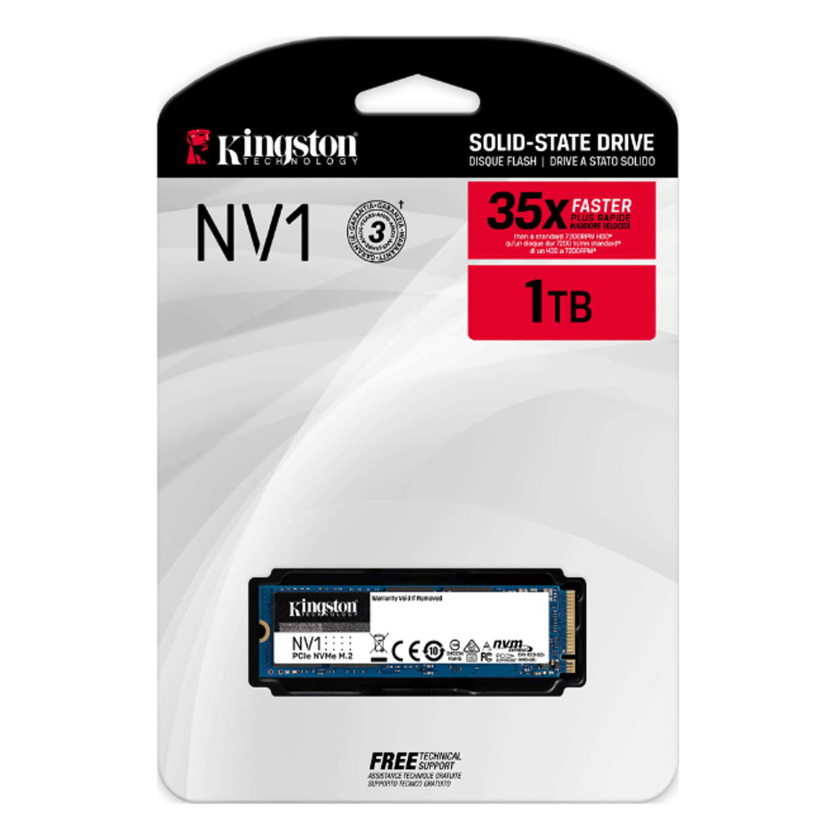 SSD INT NVME PCIE 1TB M.2 2280