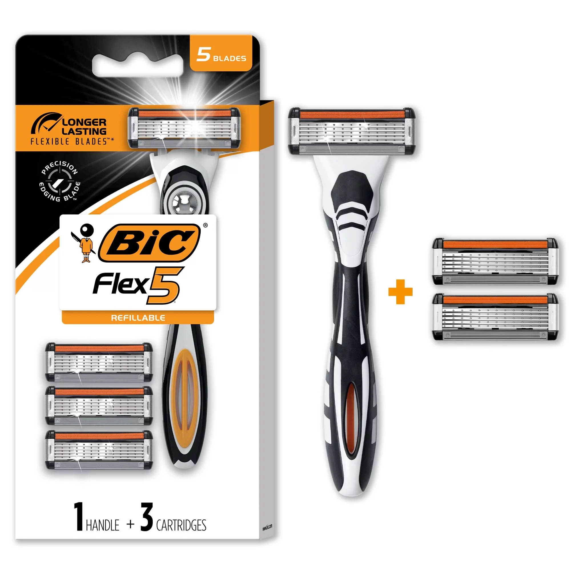 AFEITADORA BIC FLEX 5 +3 REPUESTOS