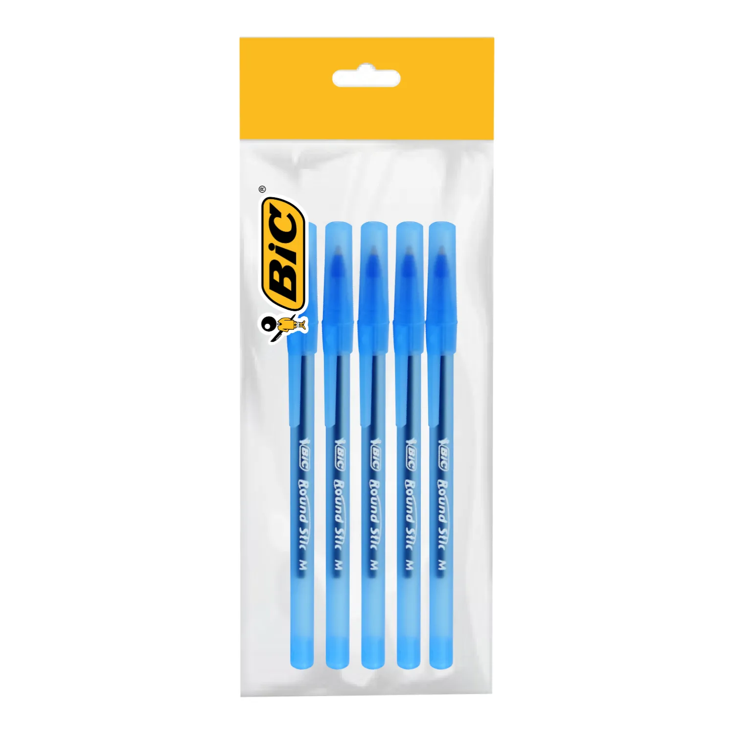 BOLIGRAFO BIC ROUND STIC AZ 4+1