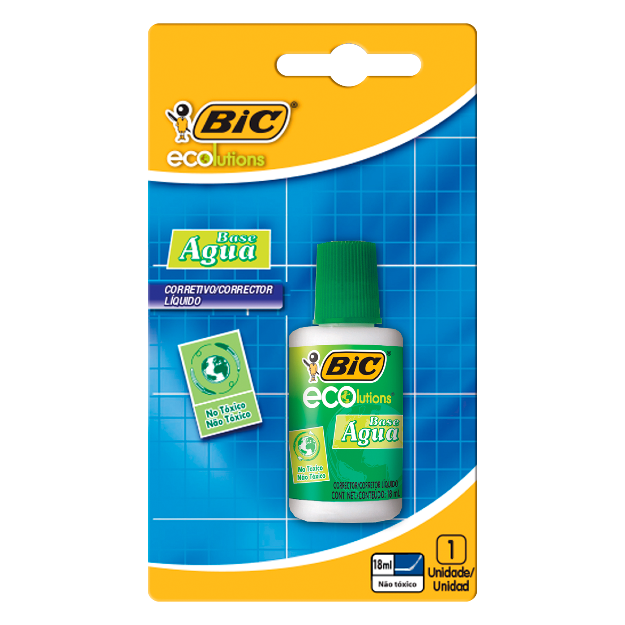 CORRECTOR BIC AQUA X1