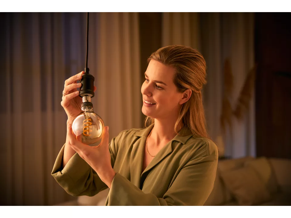 LAMPARA LED GLOBO VINTAGE HUE E27 7W