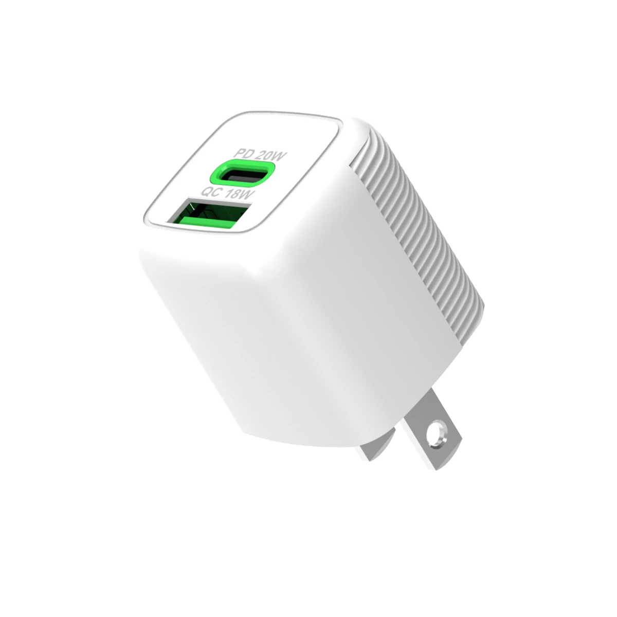 CARGADOR RAPIDO DE 2 PUERTOS CON CABLE TIPO-C ARGOM