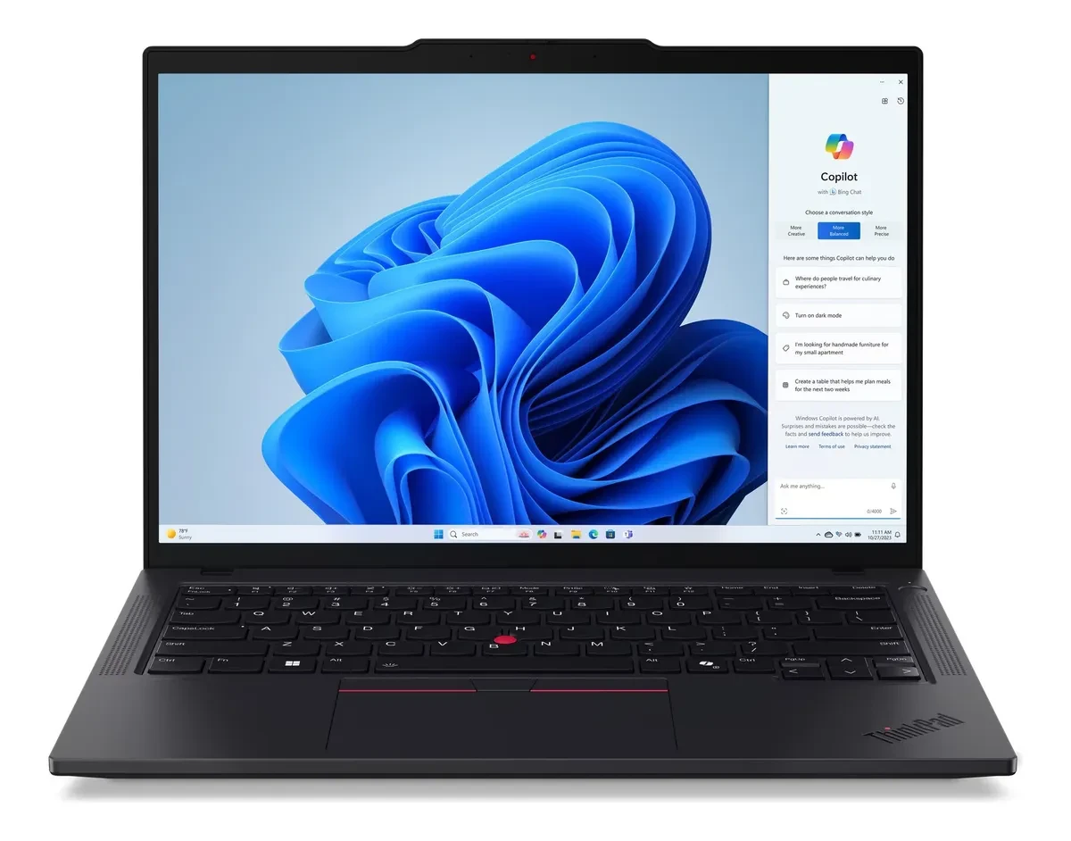 NOTEBOOK LENOVO THINKPAD T14s Ultra 7 155U 16GB 1TB W11P