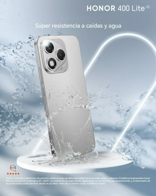 HONOR 400 LITE 8GB+256GB DUAL SIM GRIS