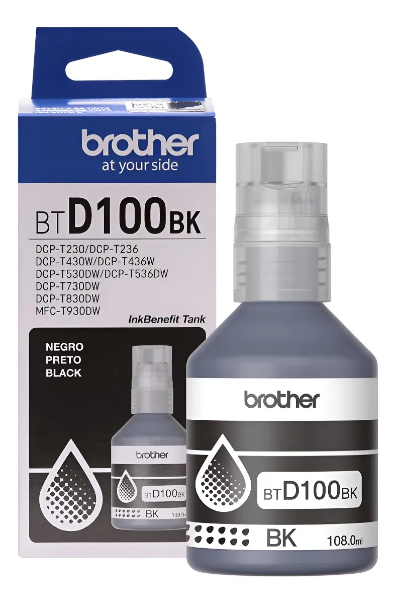 BOTELLA DE TINTA BLACK BROTHER T230-T430-T530-T730-T830
