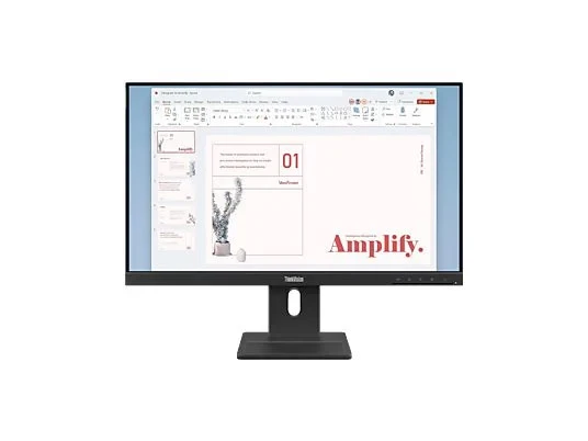 MONITOR LENOVO THINKVISION E24-40 23.8" HD DP+HDMI+VGA/IPS/