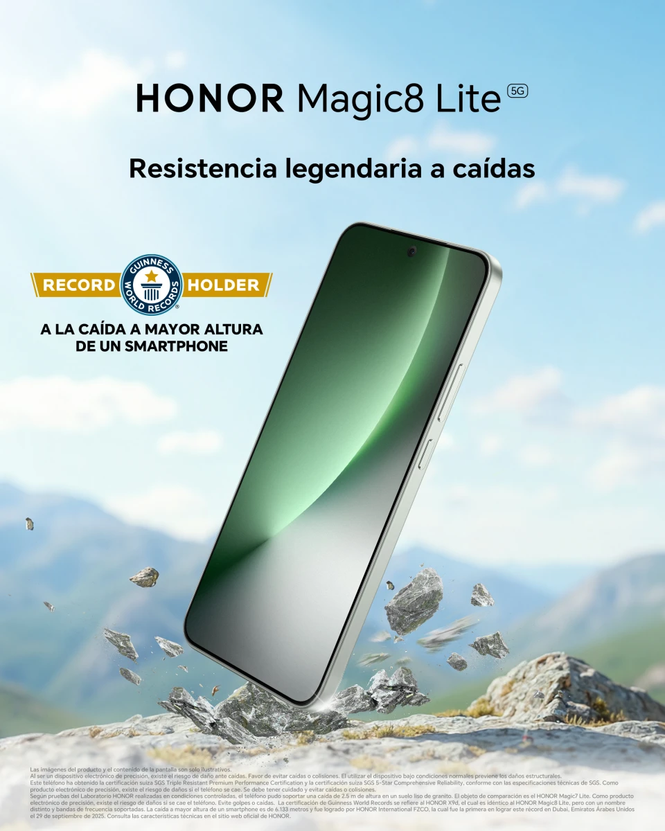 HONOR MAGIC8 LITE 8GB+256GB DUAL CARD OM US-BLACK