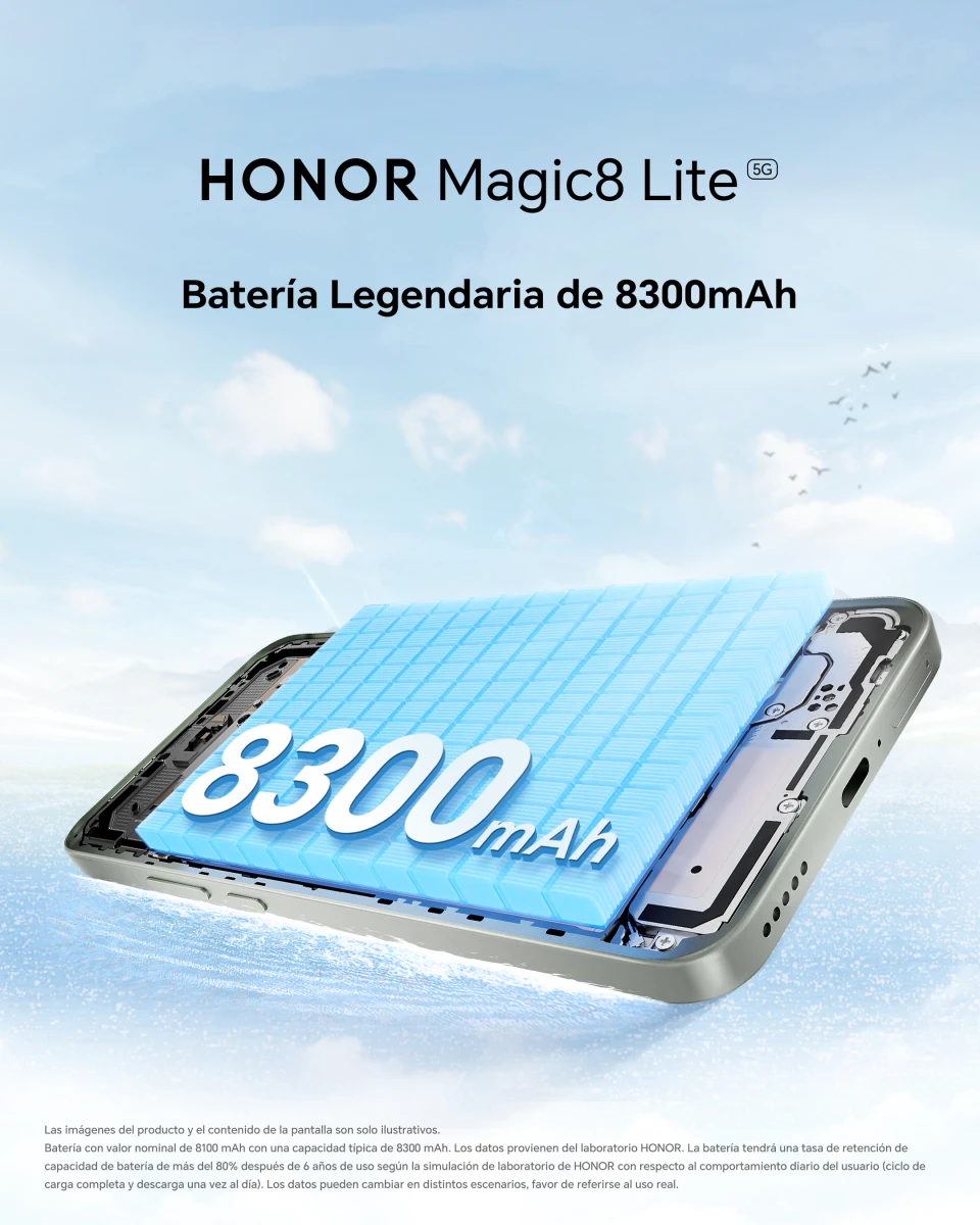 HONOR MAGIC8 LITE 8GB+256GB DUAL CARD OM US-GOLD
