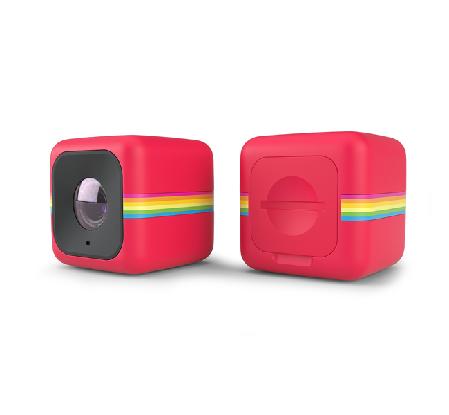 CÁMARA POLAROID CUBE CAMERA ROJO