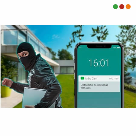 Camara IP Bullet 2MP Wifi Intelbras MIBO IM5 S C/SD