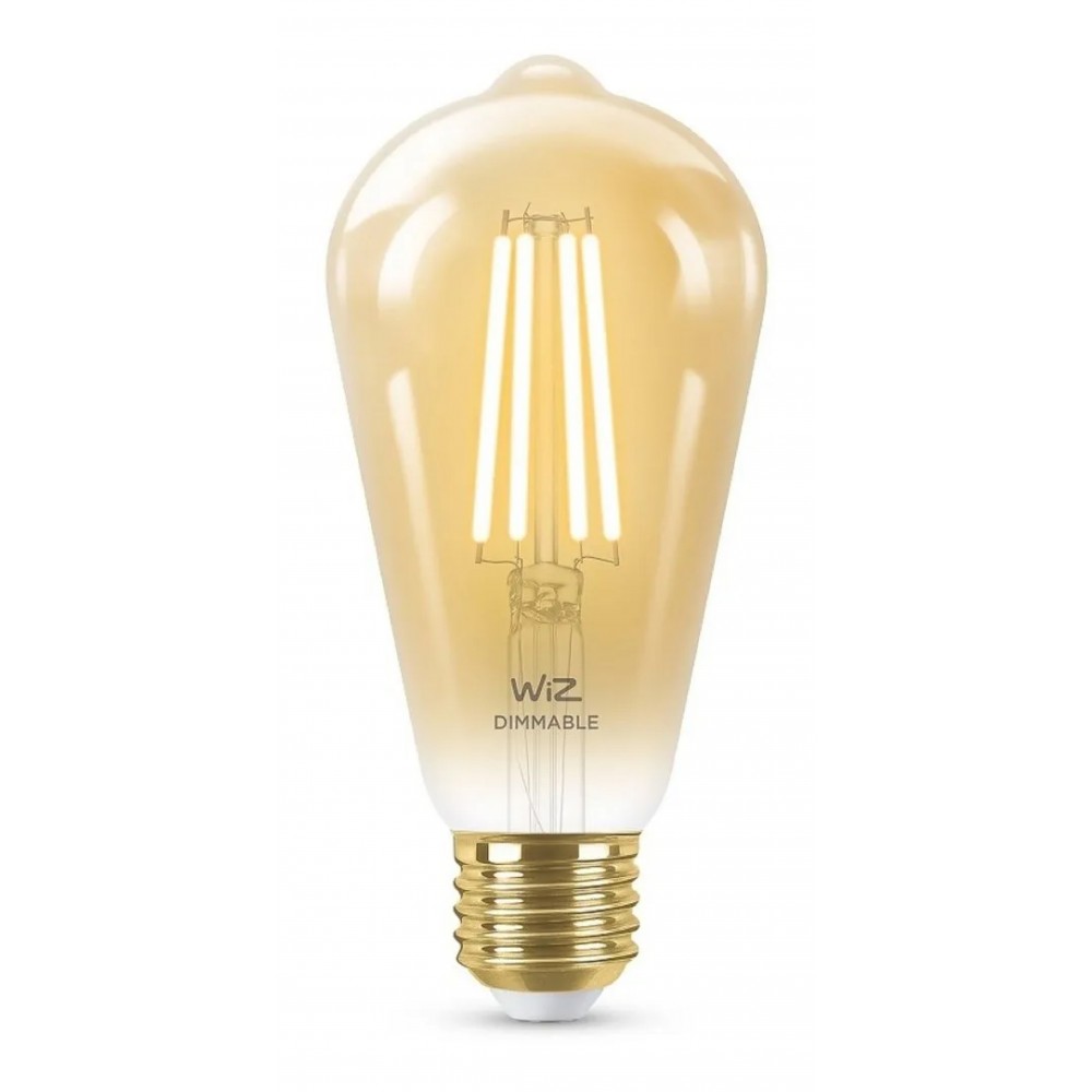 WiZ LAMP WIFI FILAMENTO EDISON ST64/E27 LED 6.9W