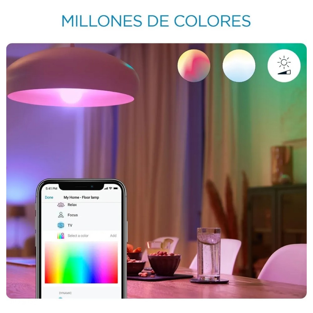 WiZ LAMP WIFI COLOR GU10 LED 4.9W