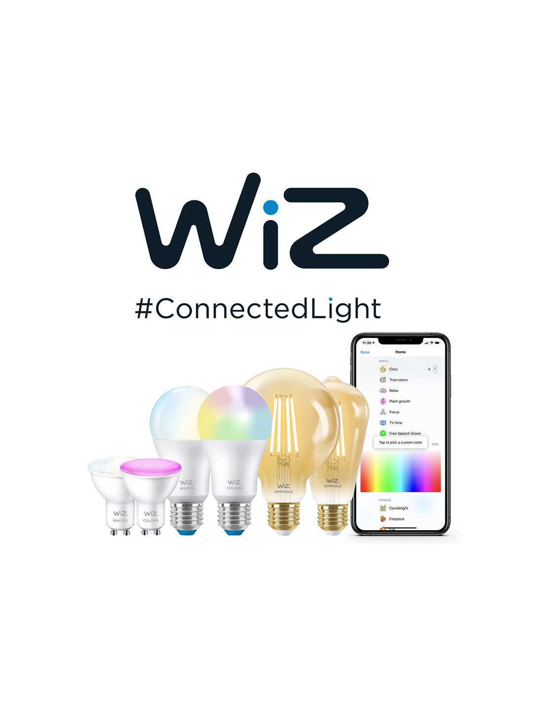 Sensor Wifi WiZ c/baterias