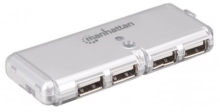 Hub USB 2.0 UltraSlim 4 Port-Manhattan