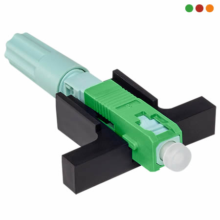 Conector de fibra SC/APC fibra optica Pack x 10  INTELBRAS