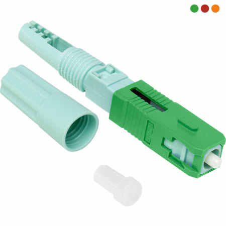 Conector de fibra CLICK XFF 2C VERDE Pack x 10 INTELBRAS