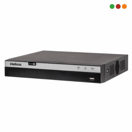 DVR XVR Intelbras 16 Canales 1080p MHDX3016-C