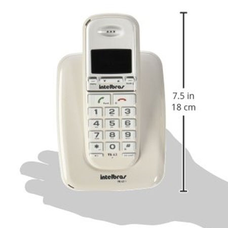 Telefono Inal. TS63 V ID Blanco Intelbras