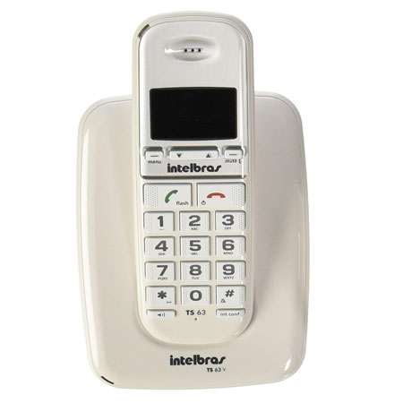 Telefono Inal. TS63 V ID Blanco Intelbras